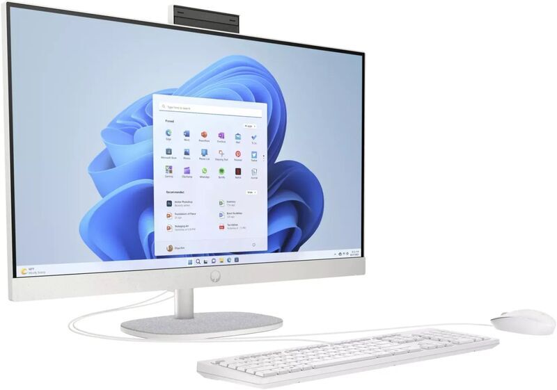 HP 27-cr All-in-One | 27" | Ryzen 5 7520U | 16 GB | 1 TB SSD | Win 11 Home | DE 2