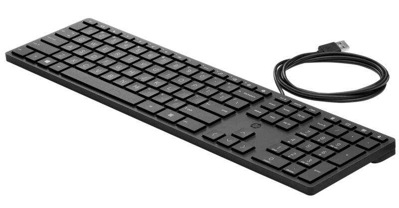HP 320K keyboard | black | DE 1