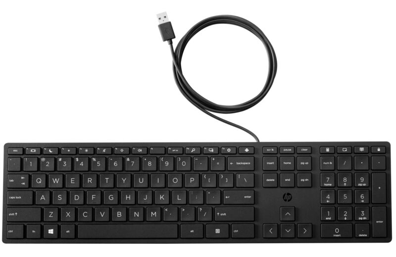 HP 320K keyboard | black | DE 2