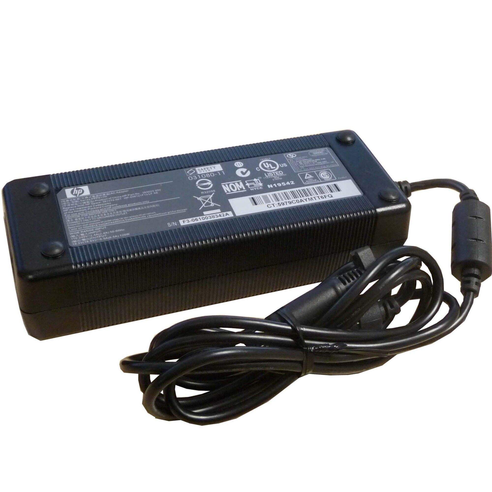 HP 394900-001 Netzteil Schwarz 120 W