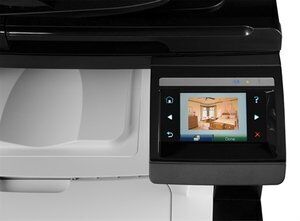 HP Color LaserJet CM1415FNW | black/white 2