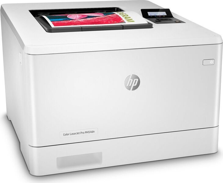 HP Color LaserJet Pro M454dn | white 3