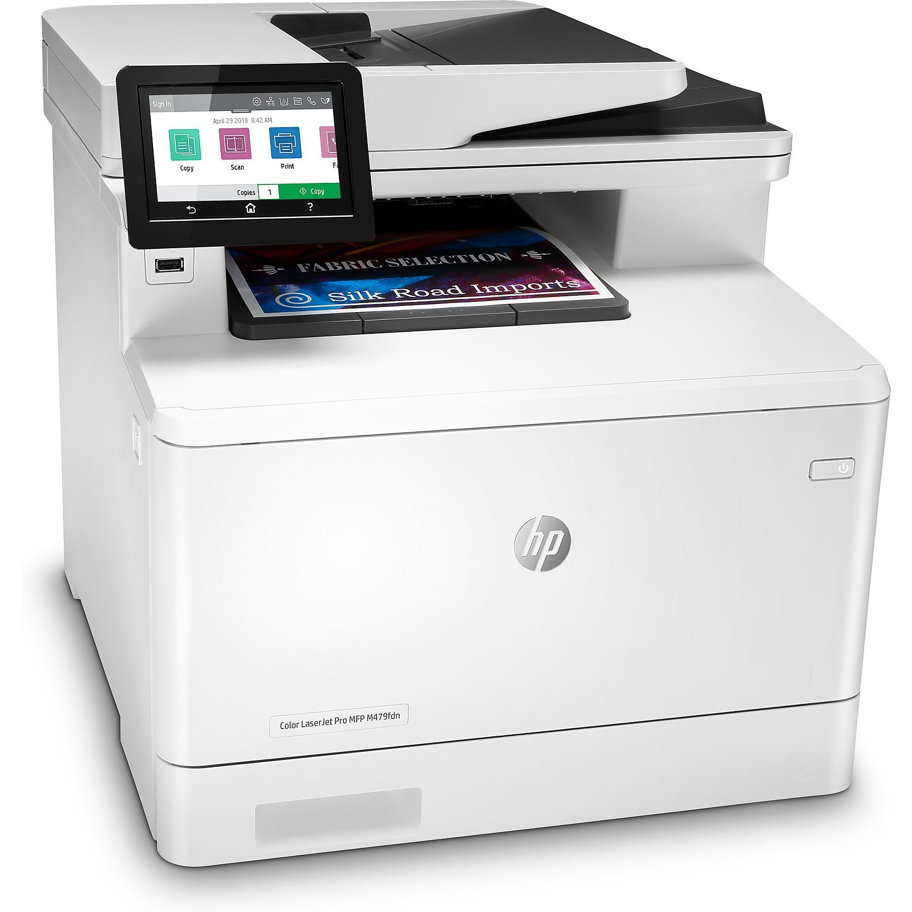 HP Kleuren LaserJet Pro MFP M479fdn | Wit