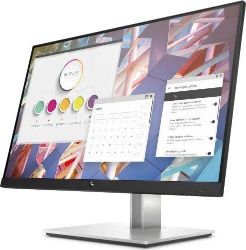 HP E24 G4 | 24" | zwart/zilver