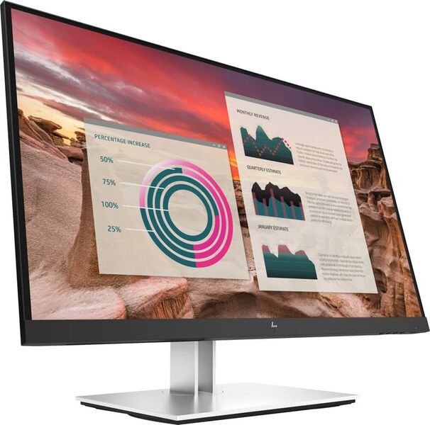 HP E27u G4 | 27" | black/silver, image 2 of 5