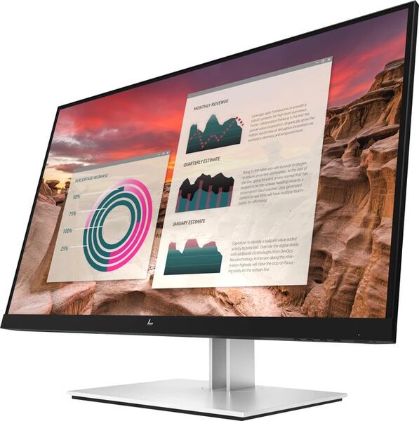HP E27u G4 | 27" | black/silver, image 3 of 5