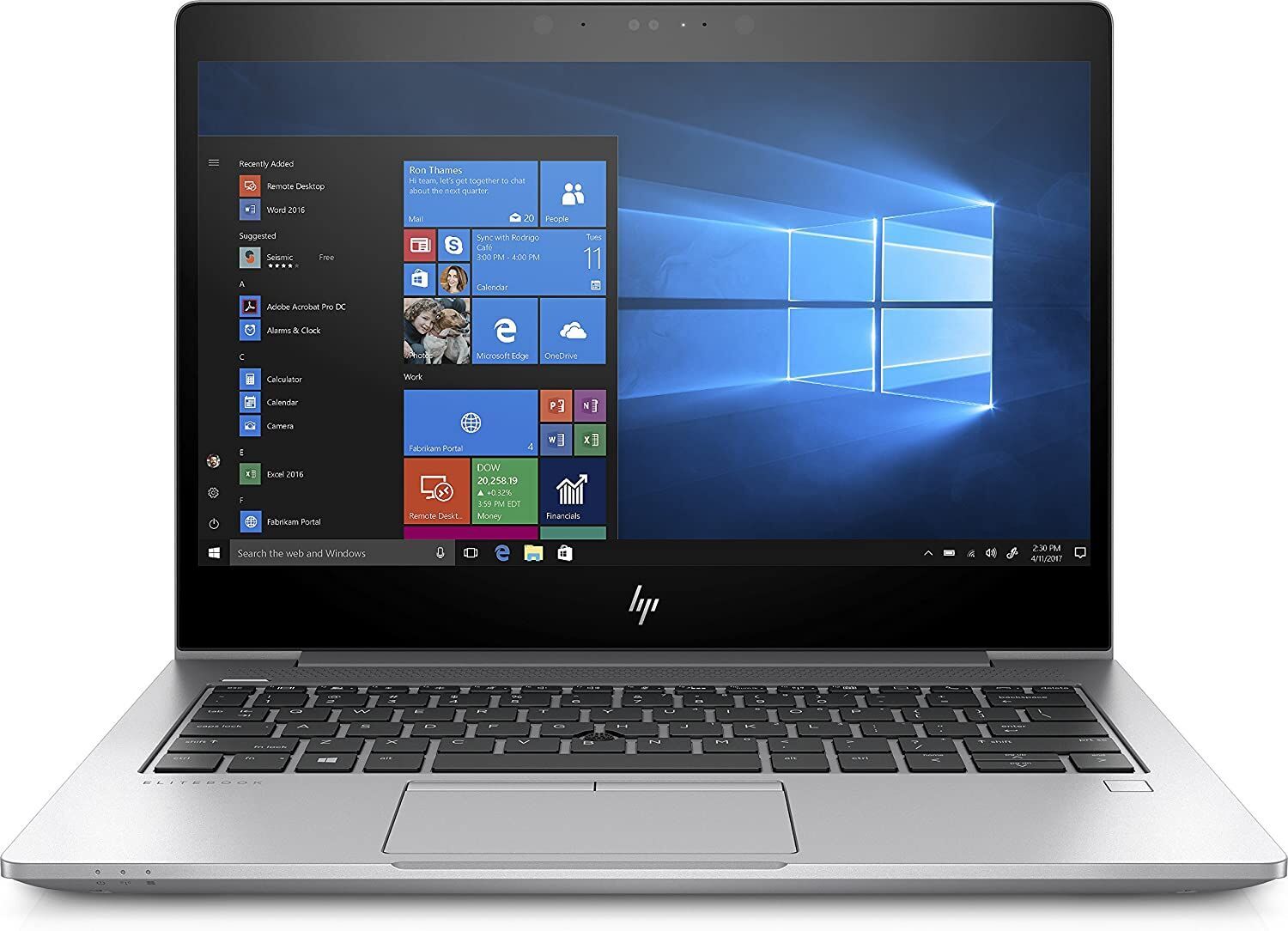 HP EliteBook 830 G5 i5-8250U 13.3" 8 GB 256 GB SSD FHD Webcam Cardreader Win 11 Pro DE