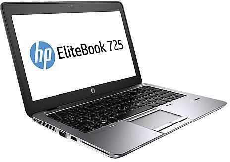 HP EliteBook 725 G2 | A10 PRO-7350B | 12.5" | 8 GB | 256 GB SSD | WXGA | Taustavalaistu näppäimistö | Win 10 Pro | SE 2