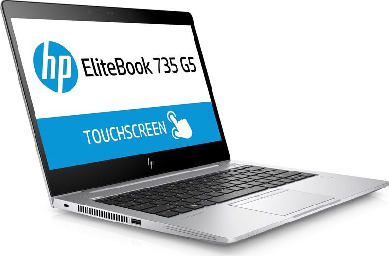 HP EliteBook 735 G5 | Ryzen 5 Pro 2500U | 13.3" | 16 GB | 256 GB SSD | Win 10 Pro | DE 2