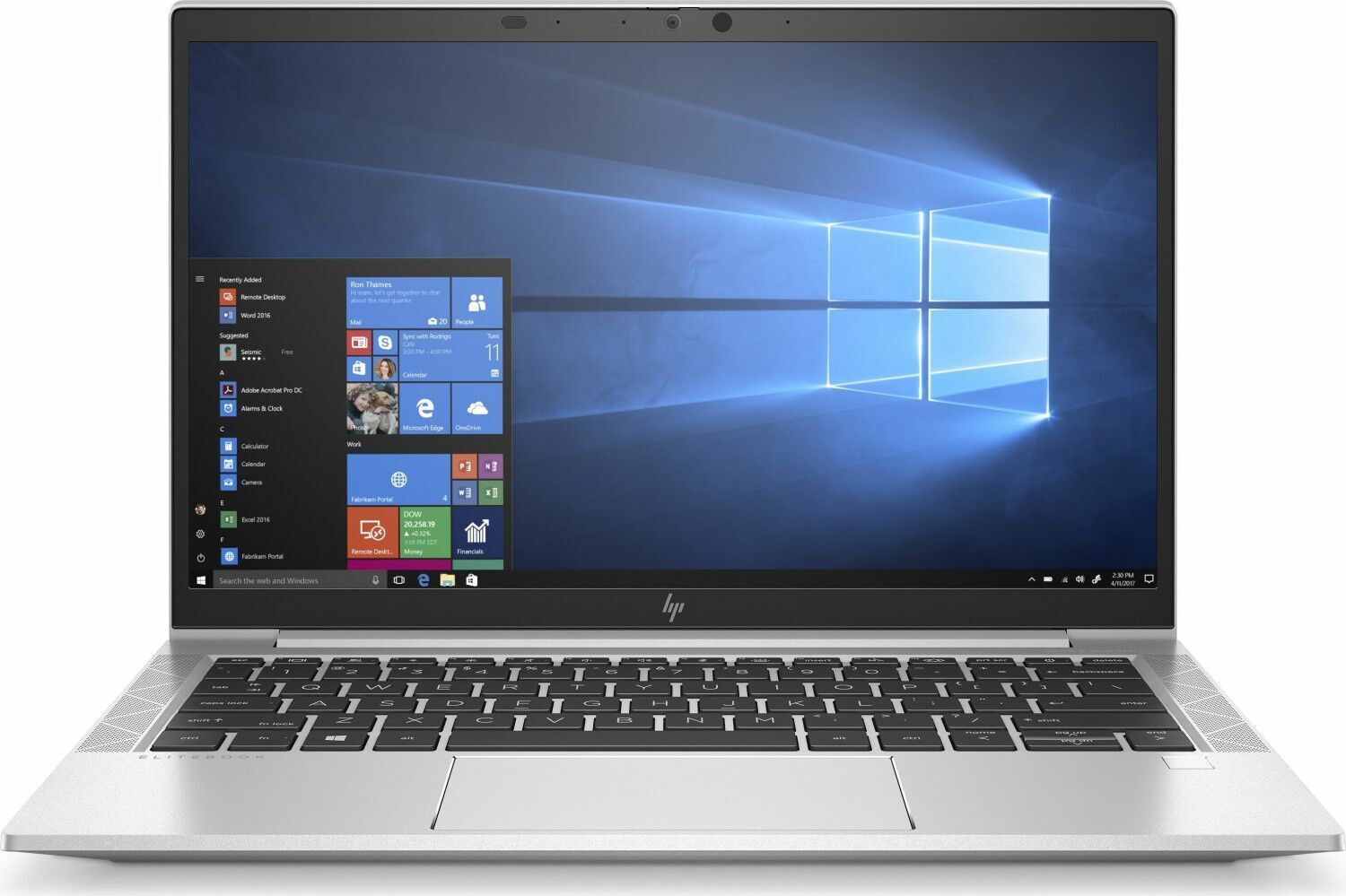 HP EliteBook 830 G7 i5-10210U 13.3" 8 GB 256 GB SSD FHD Webcam Win 11 Home DE