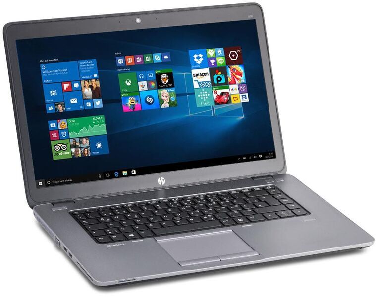 HP EliteBook 850 G1 | i5-4300U | 15.6" | 8 GB | 256 GB SSD | WXGA | Kamera internetowa | Win 10 Pro | DE