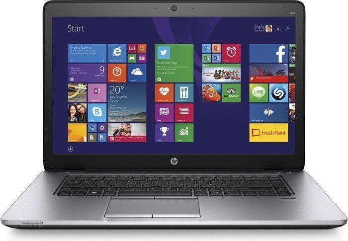 HP EliteBook 850 G2 | i5-5300U | 15.6" | 8 GB | 256 GB SSD | FHD | Webcam | Illuminazione tastiera | Win 10 Pro | DE
