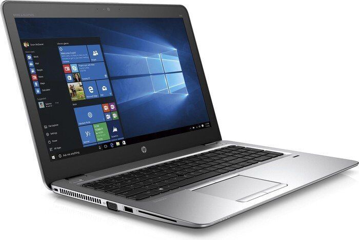 HP EliteBook 850 G3 | i5-6300U | 15.6" | 8 GB | 256 GB SSD | FHD | Bakgrundsbelyst tangentbord | Webcam | Win 10 Pro | DK 3