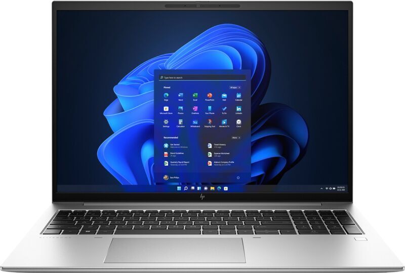 HP EliteBook 860 G9 | i7-1265U | 16" | 32 GB | 512 GB SSD | WUXGA | FP | Webcam | Tastaturbelysning | 4G | Win 10 Pro | DE