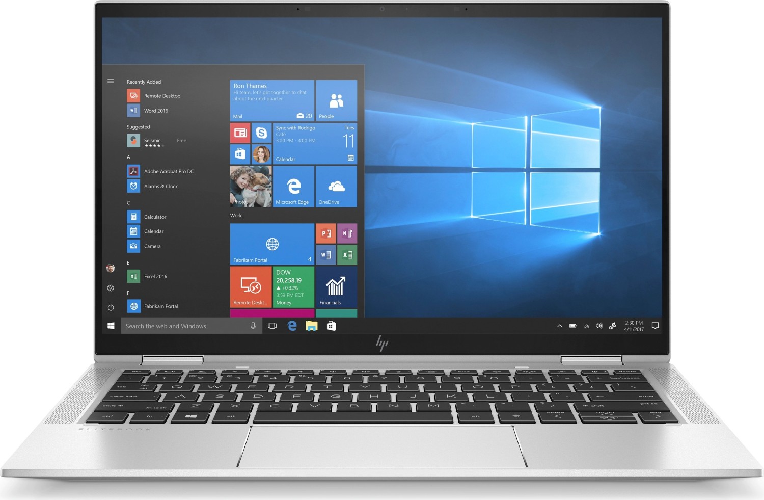 HP Elitebook x360 1030 G7 - Versatile 2-in-1 Laptop with Touchscreen