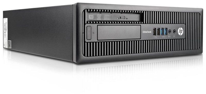 HP EliteDesk 800 G1 SFF | Intel 4th Gen | i5-4570 | 4 GB | 240 GB SSD | DVD-ROM | Win 10 Pro