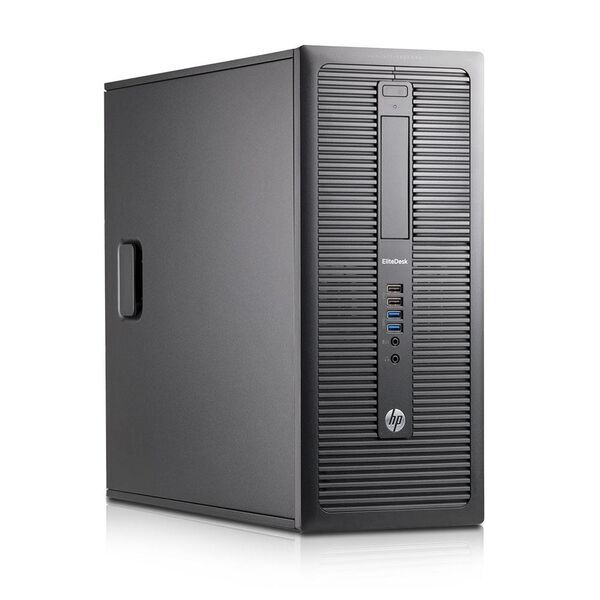 HP EliteDesk 800 G1 Tower | Intel 4th Gen | i3-4160 | 16 GB | 512 GB SSD | DVD-RW | Win 10 Pro