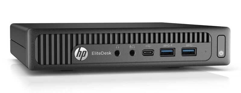 HP EliteDesk 800 G2 DM (USFF) | Intel 6th Gen | i5-6500T | 4 GB | 120 GB SSD | Win 10 Pro