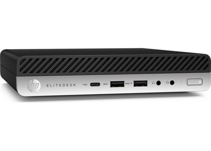 HP EliteDesk 800 G4 DM | i5-8500 | 32 GB | 512 GB SSD | WiFi | 2 x DisplayPort | Win 11 Pro
