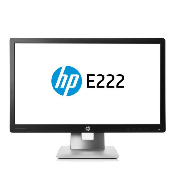 HP EliteDisplay E222 | 21.5" | zwart/zilver