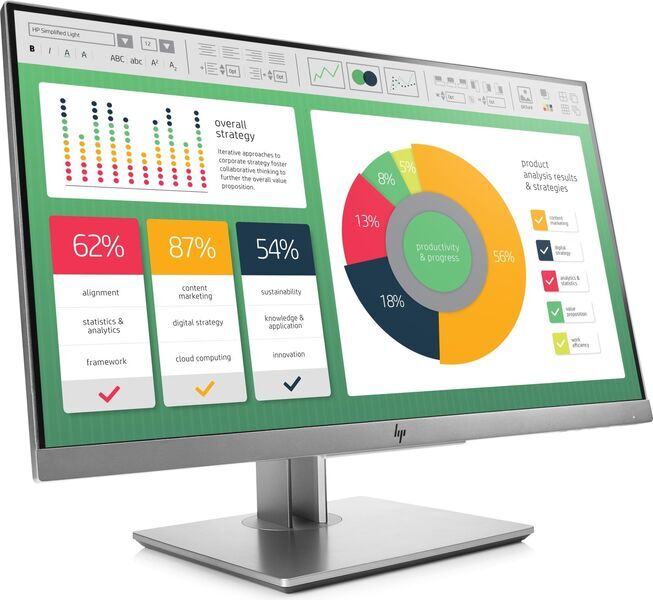 HP EliteDisplay E223 | 21.5" | zilver 2