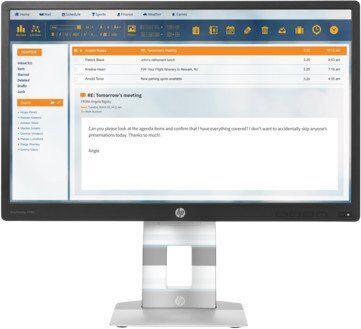 HP EliteDisplay E240 | 23.8" | silber/schwarz 3