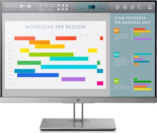 Som Ny: HP EliteDisplay E243i | 24" | svart/silver
