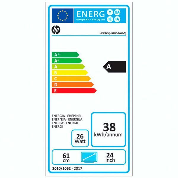 HP EliteDisplay E243i | 24" | black/silver 5