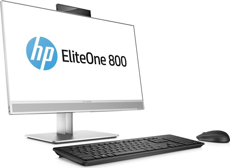 HP EliteOne 800 G5 AIO | 23.8" | i5-9500 | 8 GB | 256 GB SSD | WiFi + BT | DVD-RW | Webcam | Win 11 Pro | DE 2