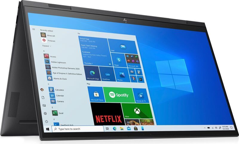 HP Envy x360 Convertible 15-eu0755ng | Ryzen 5 5500U | 15.6" | 8 GB | 512 GB SSD | FHD | FP | Win 11 Home | schwarz | DE 2