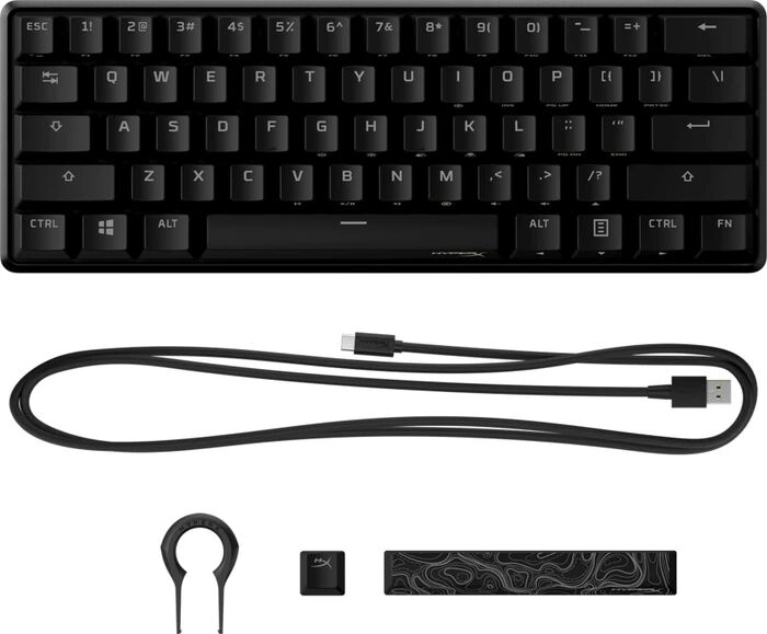 HP HyperX Alloy Origins 60 | HO HyperX RED | black | DE, image 4 of 5