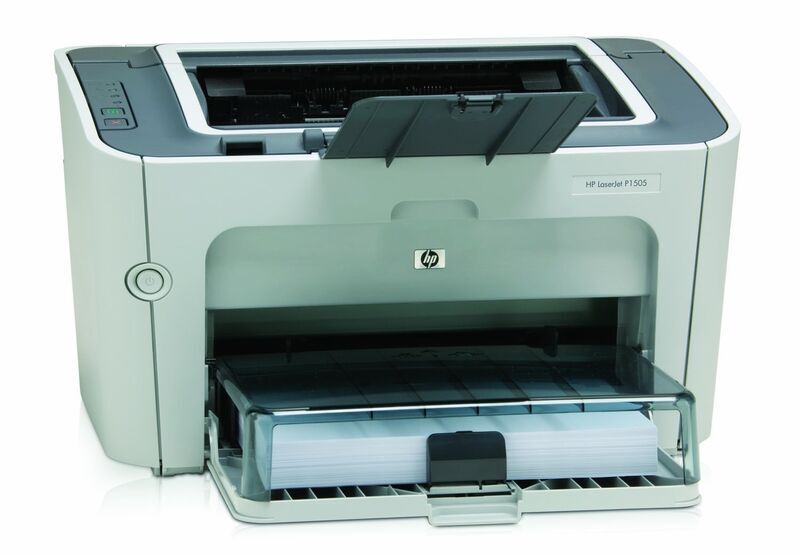 HP Laserjet P1505 laserová tiskárna | šedá
