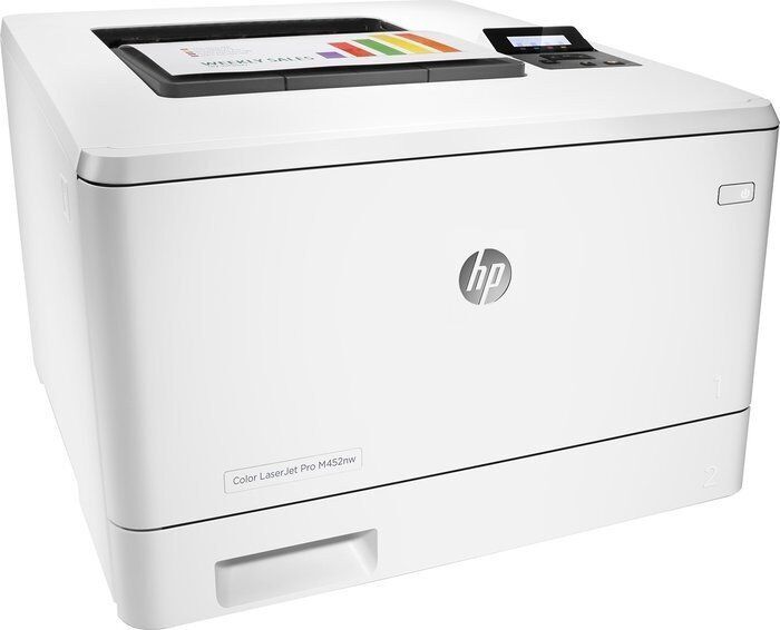 HP Color LaserJet Pro 400 M452nw | weiß 4