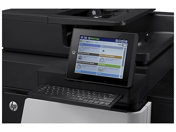 HP LaserJet Enterprise flow MFP M830z | schwarz/grau 3