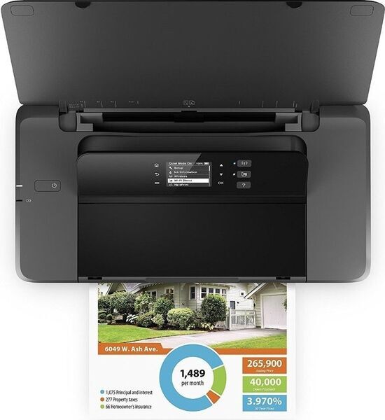 HP OfficeJet 200 Mobile | incl. printer cartridges | black 3