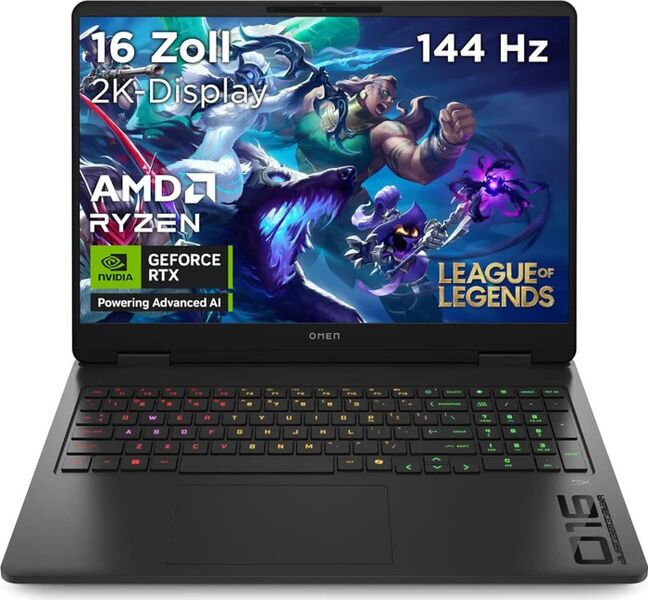 HP Omen 16-ap | Ryzen 9 8940HX | 16" | 32 GB | 1 TB SSD | RTX 5060 | Win 11 Home | DE 1