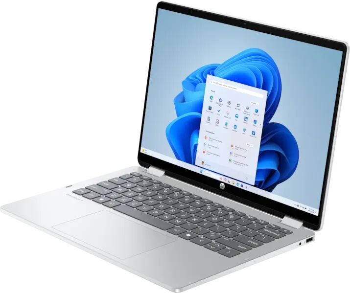 HP OmniBook 5 Flip 14-fp | Core 5 120U | 14" | 16 GB | 512 GB SSD | Rétroéclairage du clavier | argent | Win 11 Home | DE 2