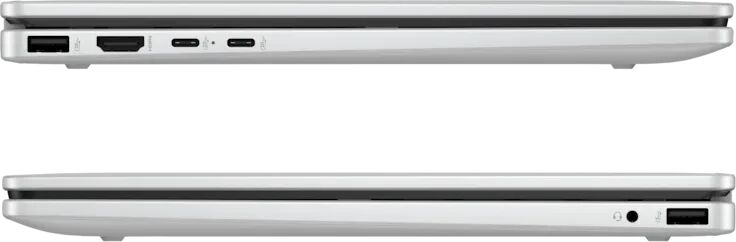 HP OmniBook 5 Flip 14-fp | Core 5 120U | 14" | 16 GB | 512 GB SSD | Rétroéclairage du clavier | argent | Win 11 Home | DE 5