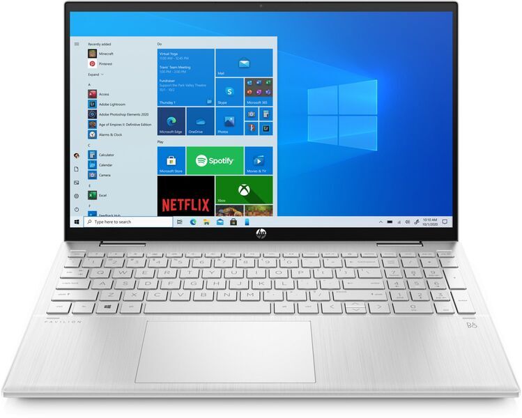 HP Pavilion x360 15-ER | Pentium 7505 | 15.6" | 8 GB | 256 GB SSD | Win 11 Home | DE 2