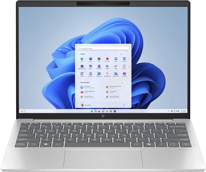 HP Pavilion Aero 13-bg0750ng | Ryzen 5 8640U | 13.3" | 16 GB | 512 GB SSD | WUXGA | FP | Taustavalaistu näppäimistö | Win 11 Home | DE 1