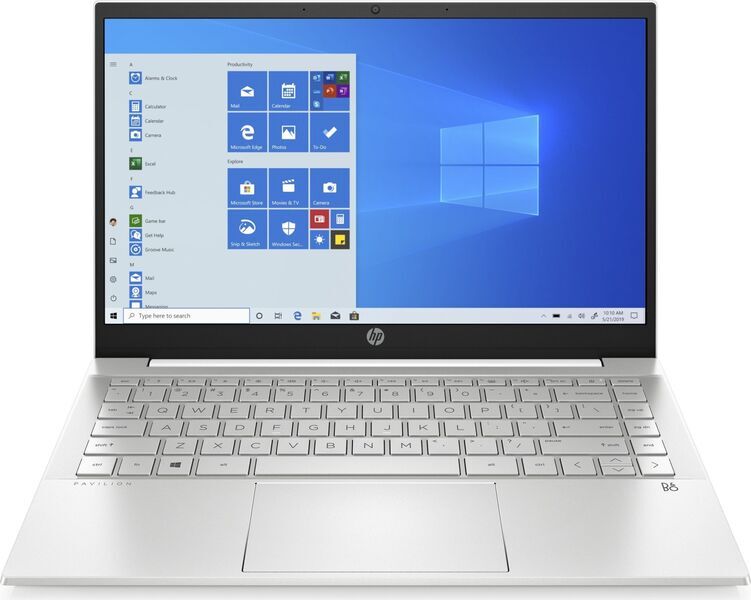 HP Pavilion 14-EC0735NG | Ryzen 3 5300U | 14" | 8 GB | 512 GB SSD | FP | Win 11 Home | DE 1