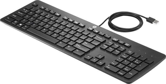 HP Slim Business Keyboard | black | US 1