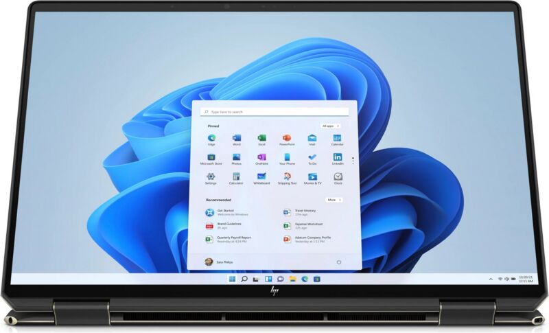 HP Spectre x360 2-in-1 16-F | i7-13700H | 16" | 16 GB | 512 GB SSD | 3072 x 1920 | FP | Tastaturbeleuchtung | schwarz | Win 11 Home | FR 1