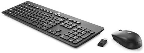 HP Slim Wireless Keyboard and Mouse | schwarz | FR 2
