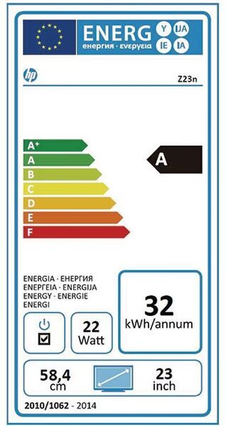 HP Z23n | 23" | schwarz 5