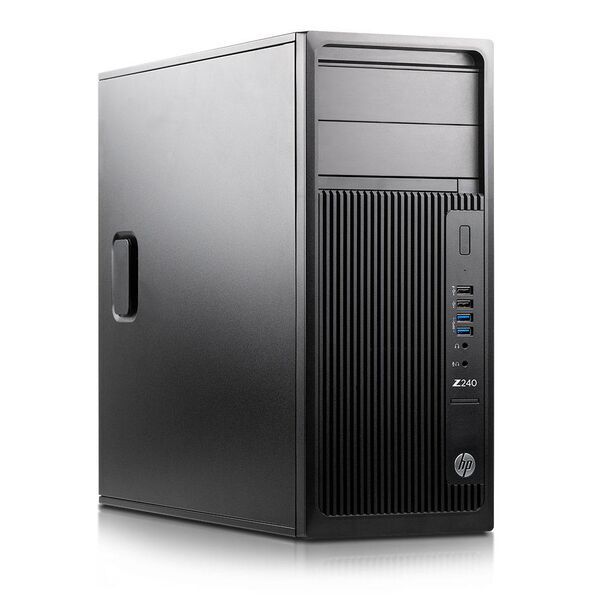 HP Z240 Tower Workstation | Intel 6th Gen | E3-1245 V5 | 16 GB | 512 GB SSD | Quadro M2000 | DVD-RW | Win 10 Pro
