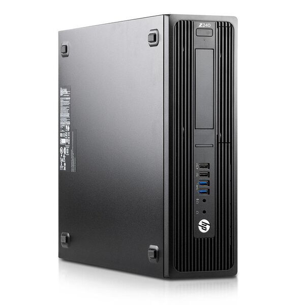 HP Z240 SFF Workstation | i5-6500 | 8 GB | 256 GB SSD | DVD-RW | Win 10 Pro