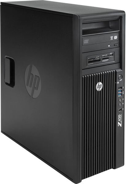 HP Z420 Workstation | Xeon E5 | E5-1620 v2 | 16 GB | 500 GB HDD | K2000 | DVD-RW | Win 10 Pro