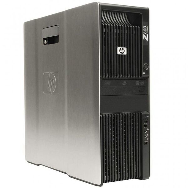 HP Z600 Workstation | 2 x Xeon | 2 x Xeon X5670 | 8 GB | 256 GB SSD | NVS 295 | DVD-RW | Win 10 Pro
