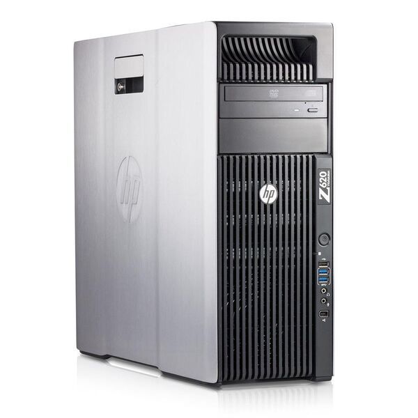 HP Z620 Workstation | E5-2670 | 64 GB | 250 GB SSD | K4000 | DVD-RW | Win 10 Pro